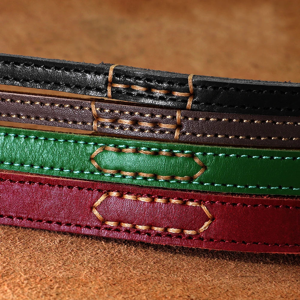 Luxury Leather Dog Lead