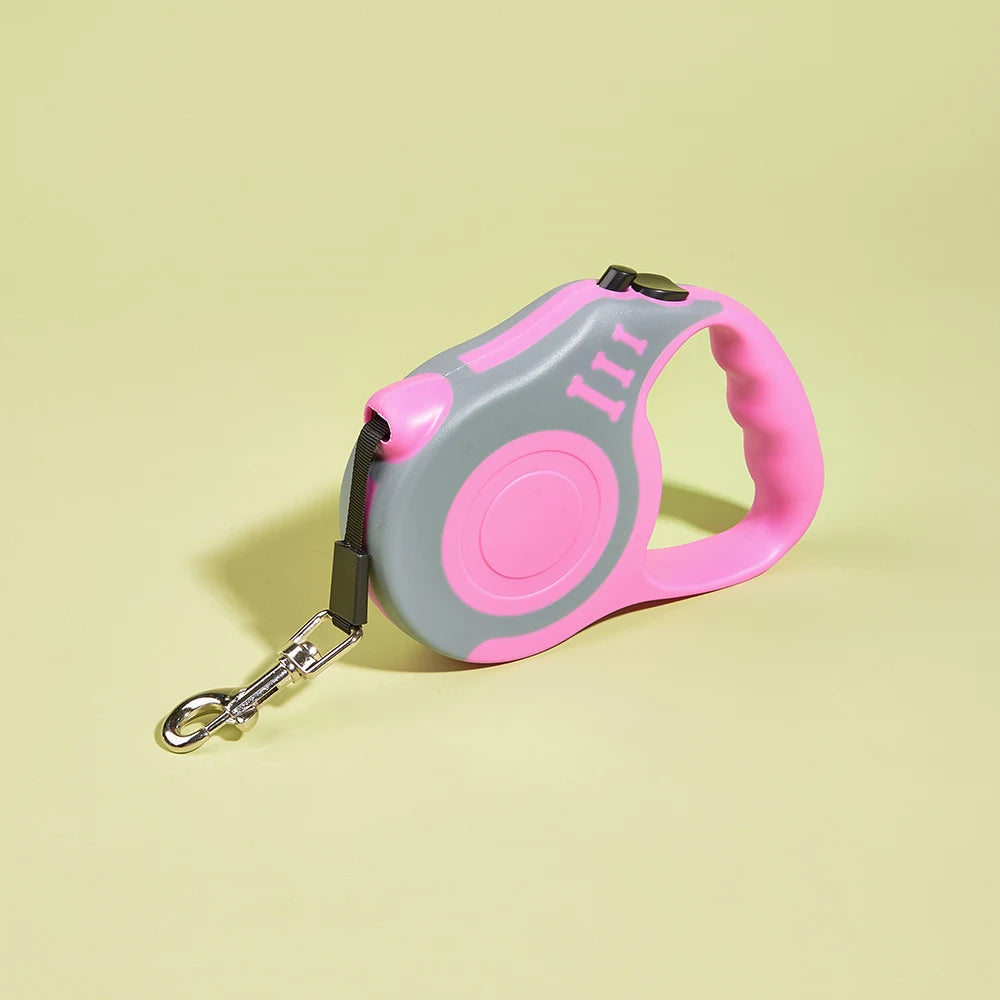 3m 5m Retractable Leads in Multiple Colours