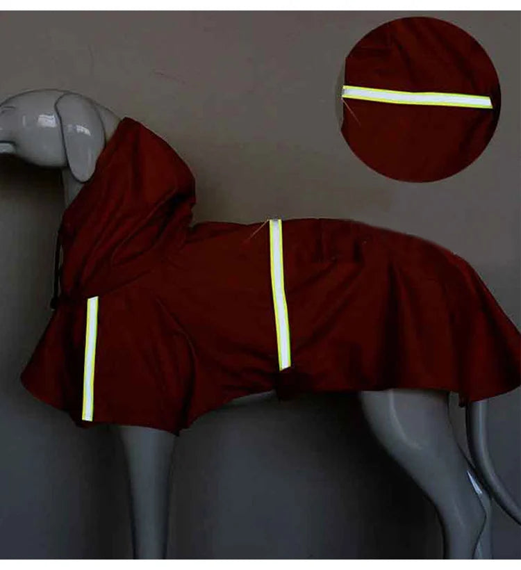 Cloak Style Dog Raincoat