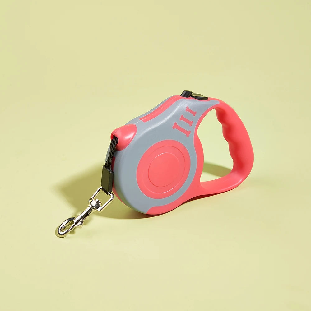 3m 5m Retractable Leads in Multiple Colours