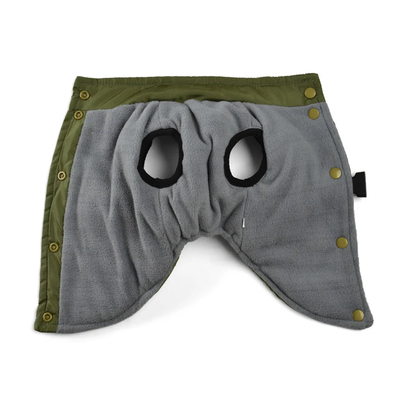 Fleece Lined Reflective Jackets with Harness for the Smaller Pup