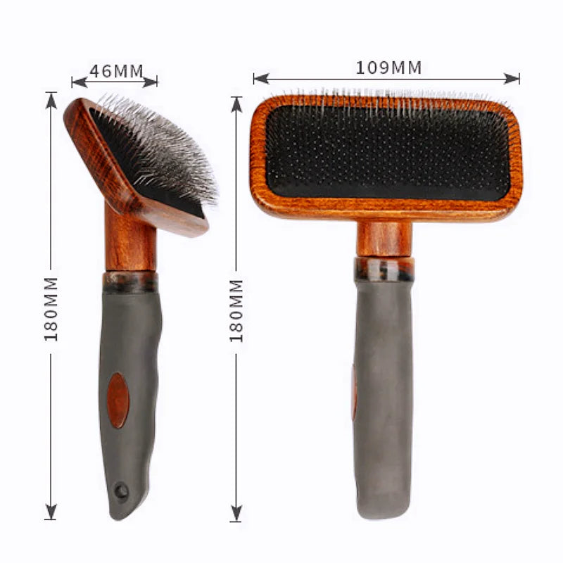 Wooden Dog Brush