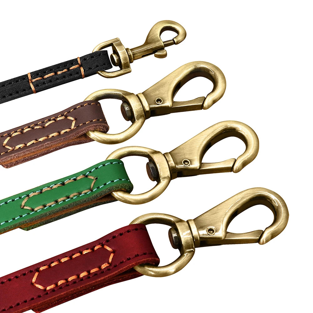 Luxury Leather Dog Lead