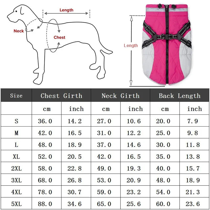 Waterproof Jackets With Harness in Multiple Colours
