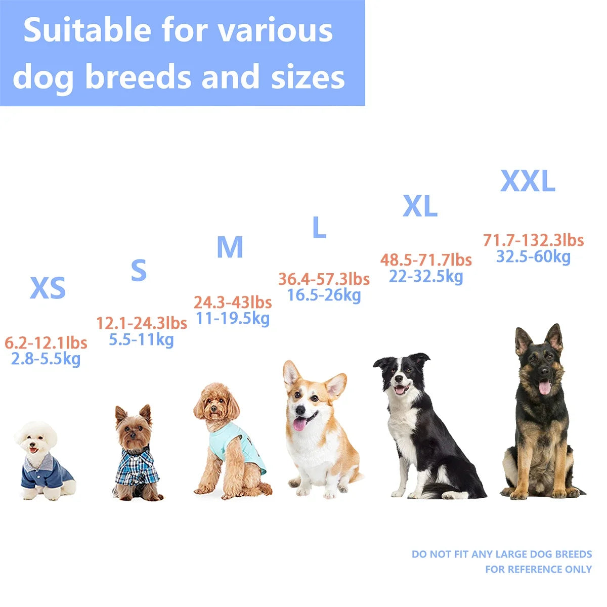 Premium Dog Life Jackets with Reflective Stripes