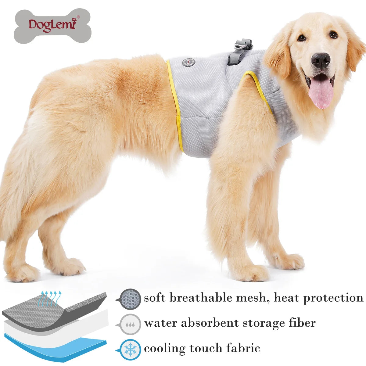 Summer Cooling Vest with D-Ring