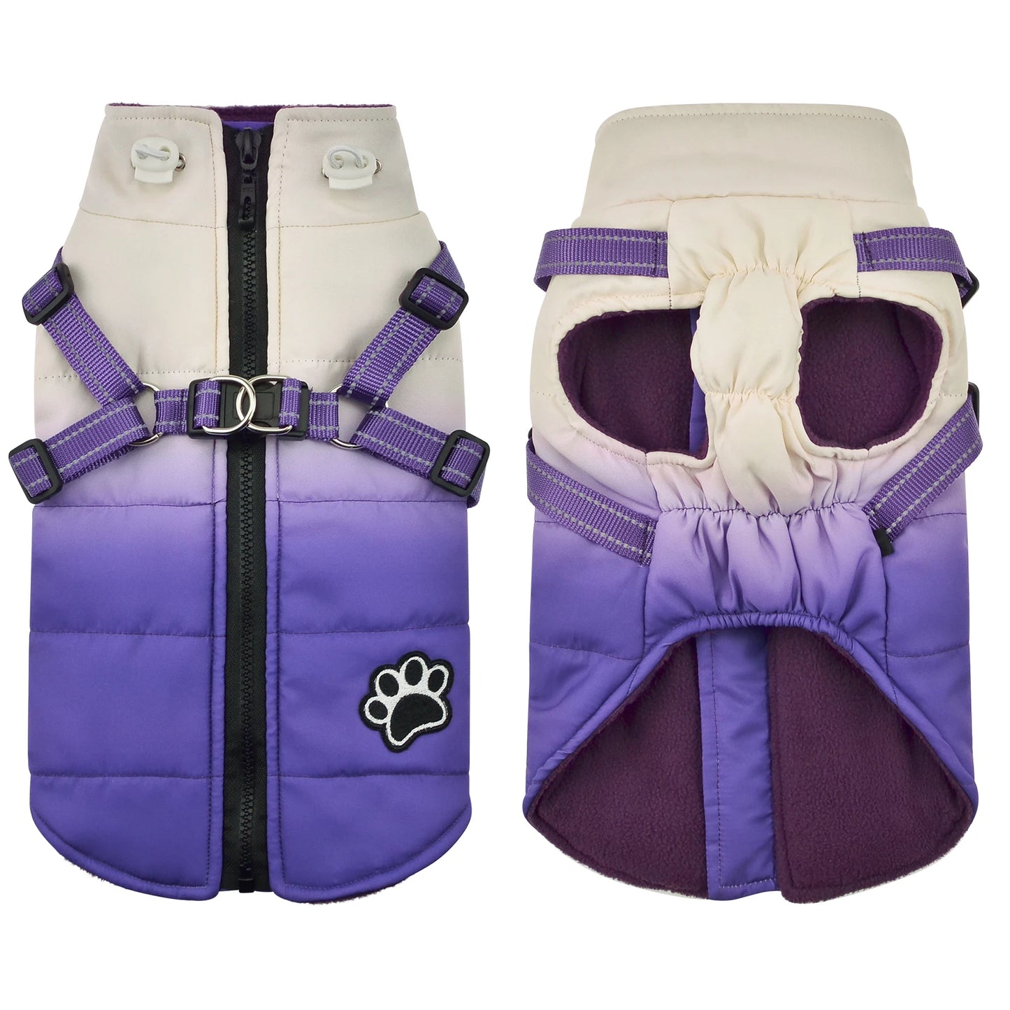 Warm Coats with Matching Harness