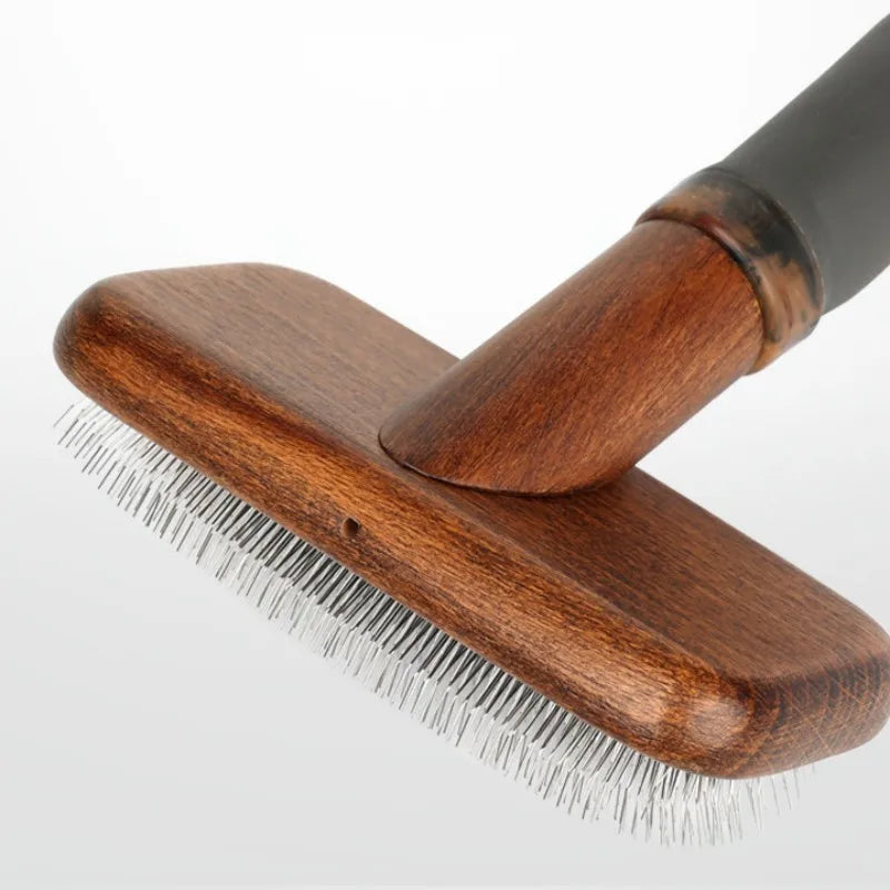 Wooden Dog Brush