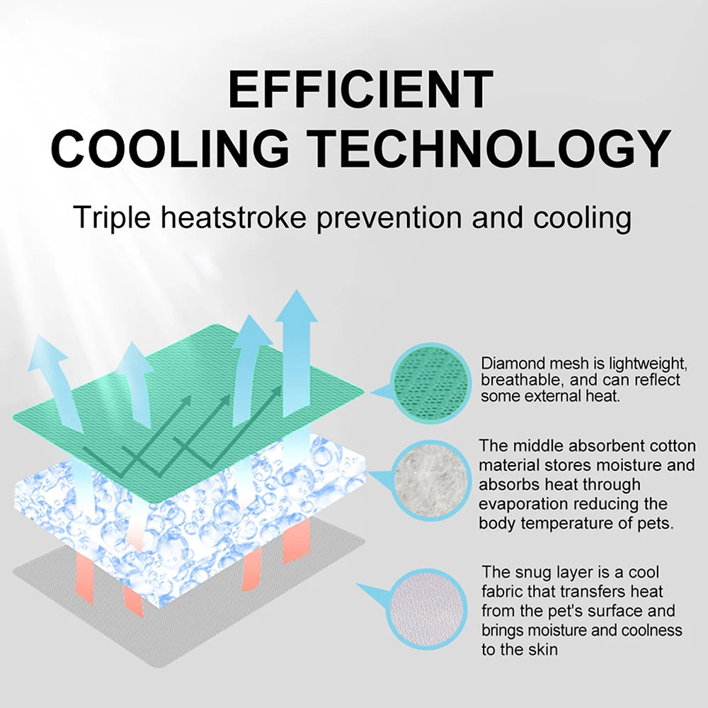 Cooling Dog Harness Vest