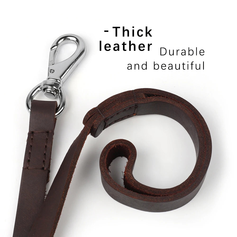 Durable Leather Leash