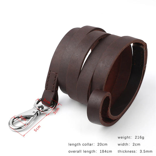 Durable Leather Leash