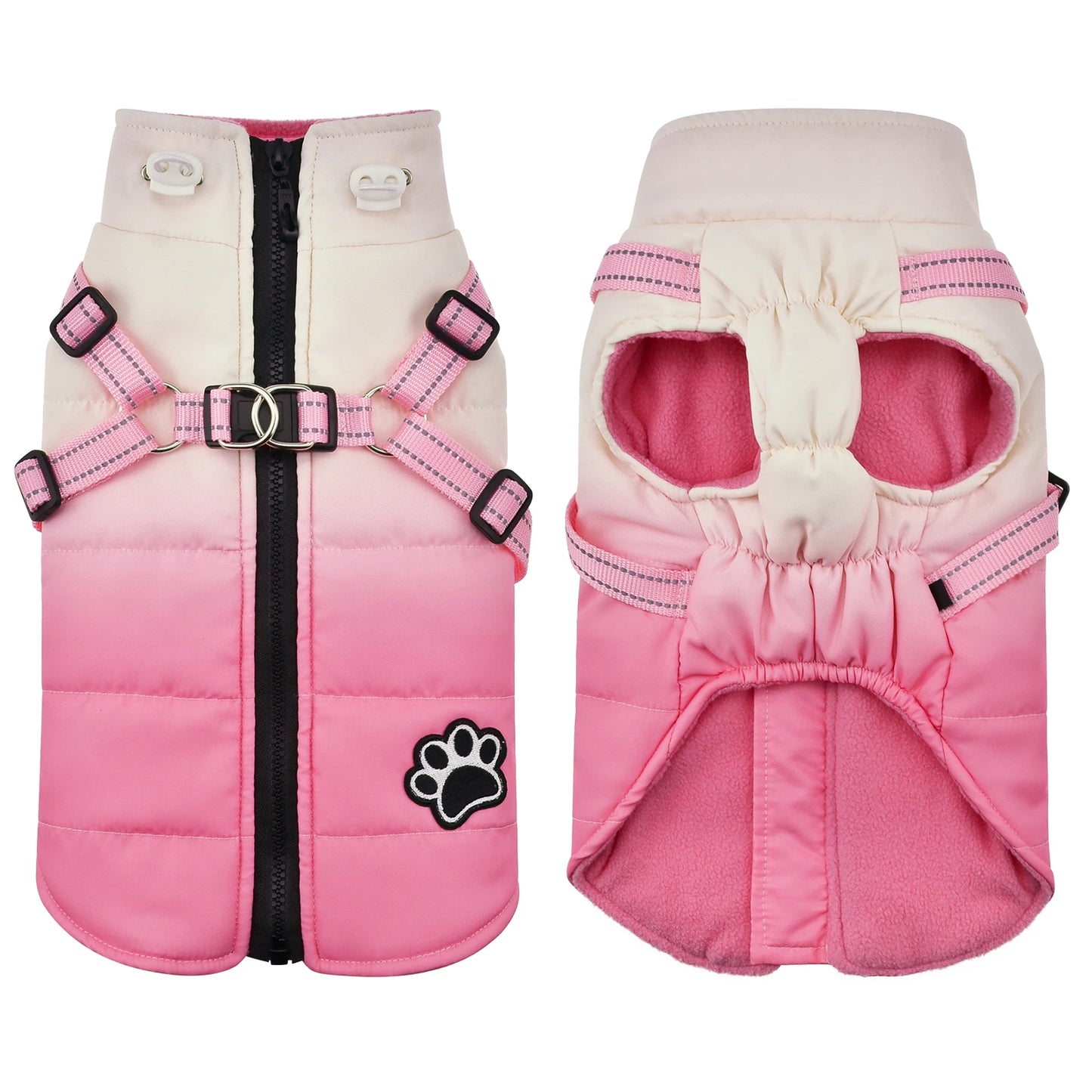 Warm Coats with Matching Harness