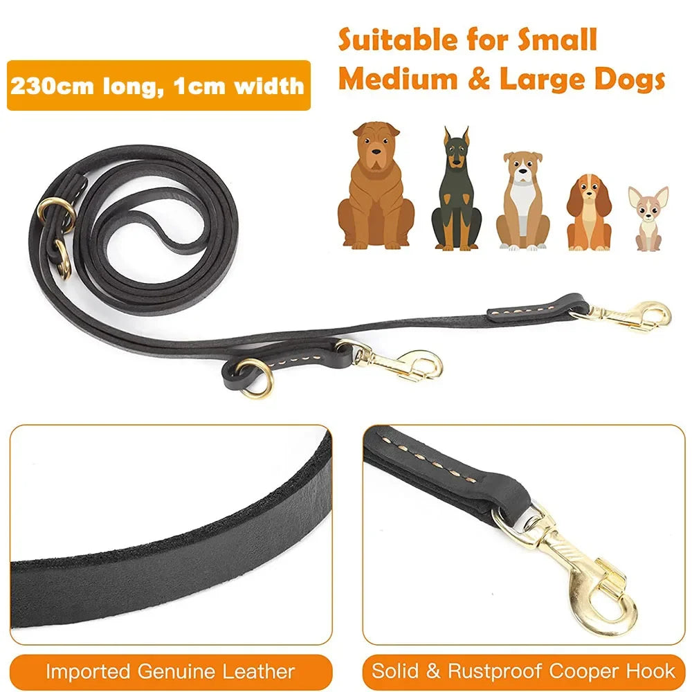 Leather Multi-Use Leash