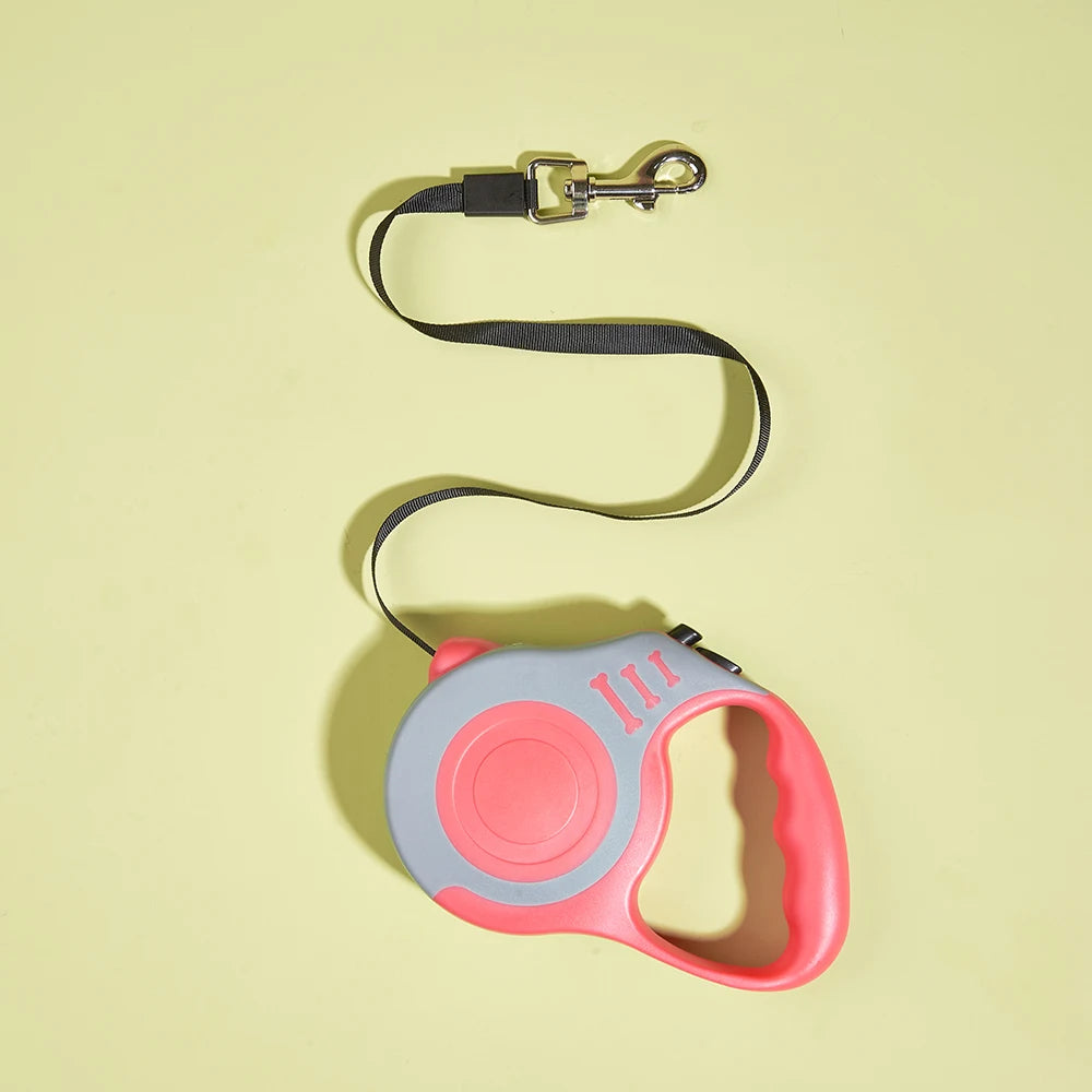 3m 5m Retractable Leads in Multiple Colours