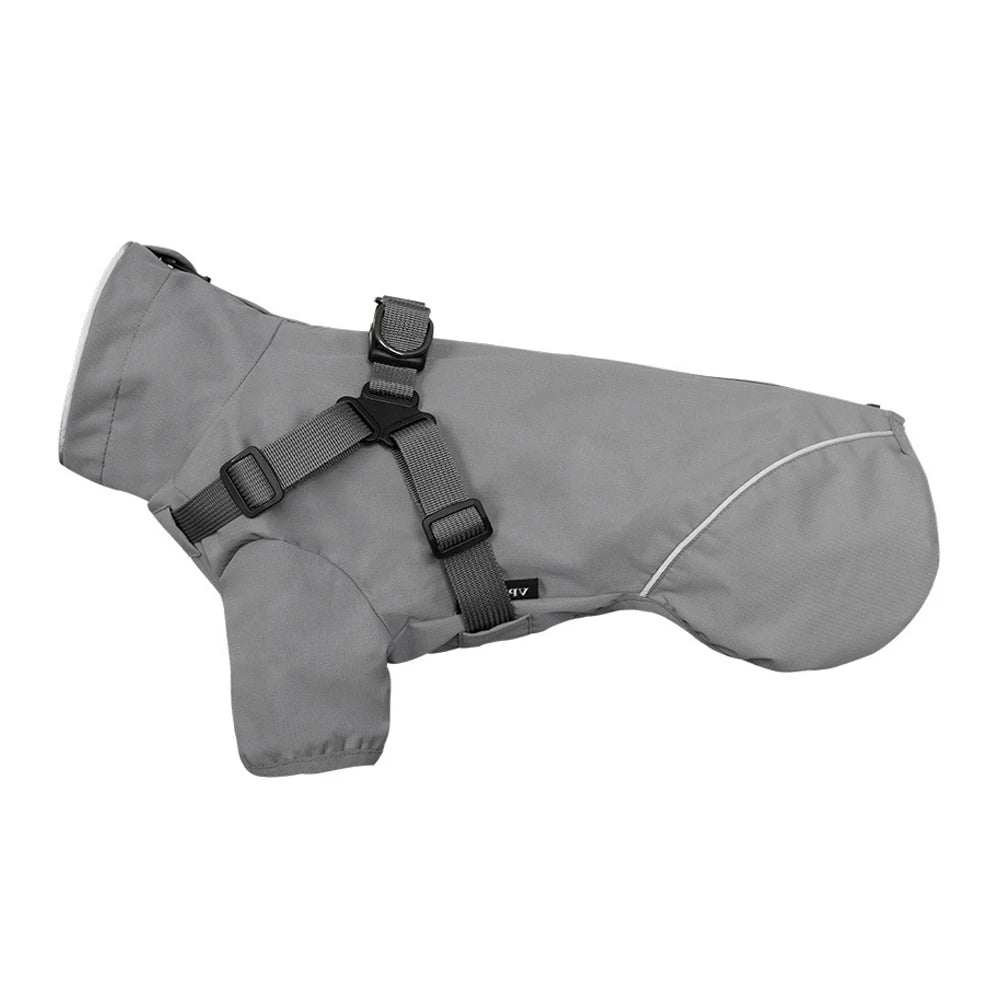 Waterproof Rain Jacket with Harness