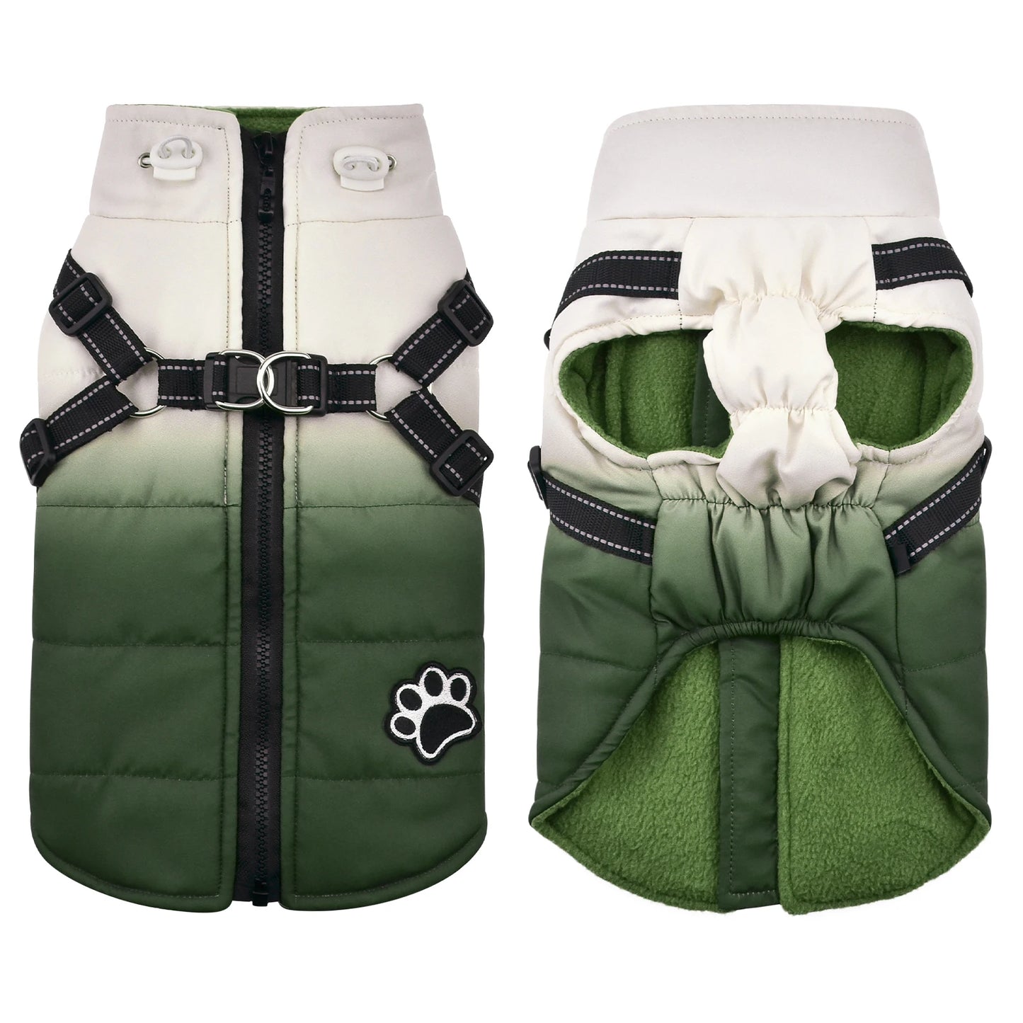 Warm Coats with Matching Harness