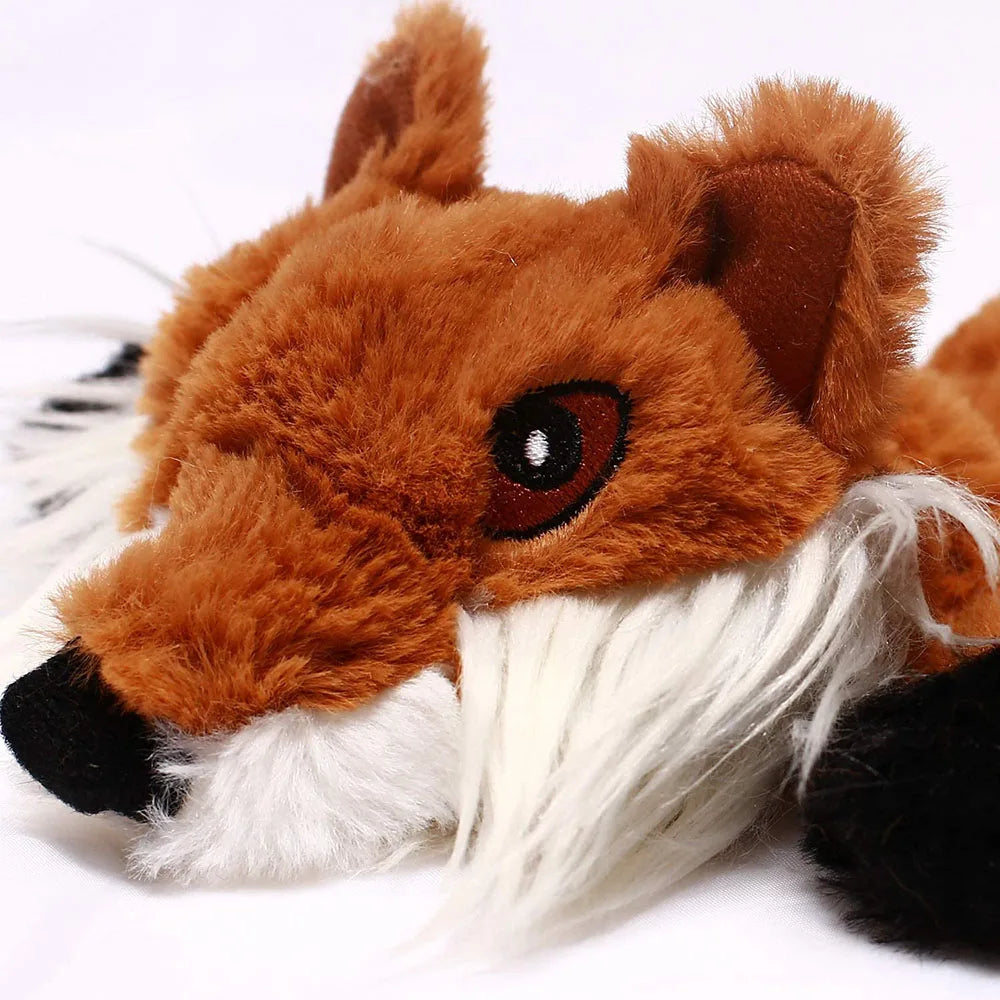 Woodland Creatures No Stuffing Squeaking Animal Toy