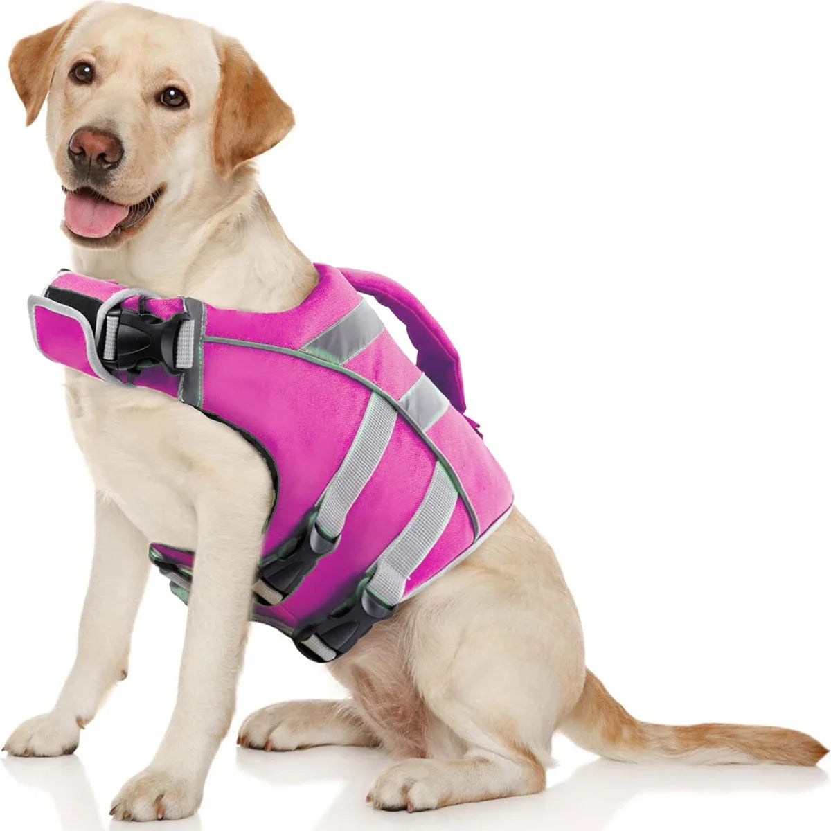 Premium Dog Life Jackets with Reflective Stripes