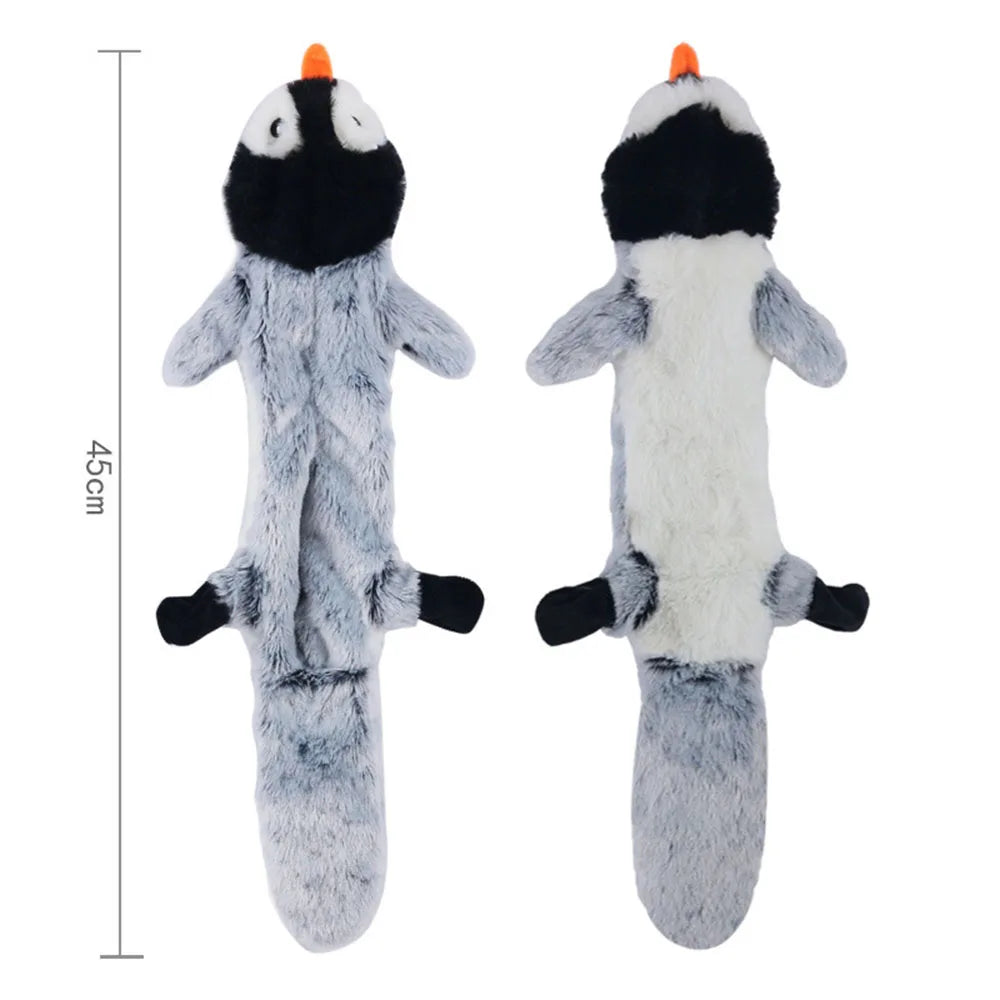 Woodland Creatures No Stuffing Squeaking Animal Toy