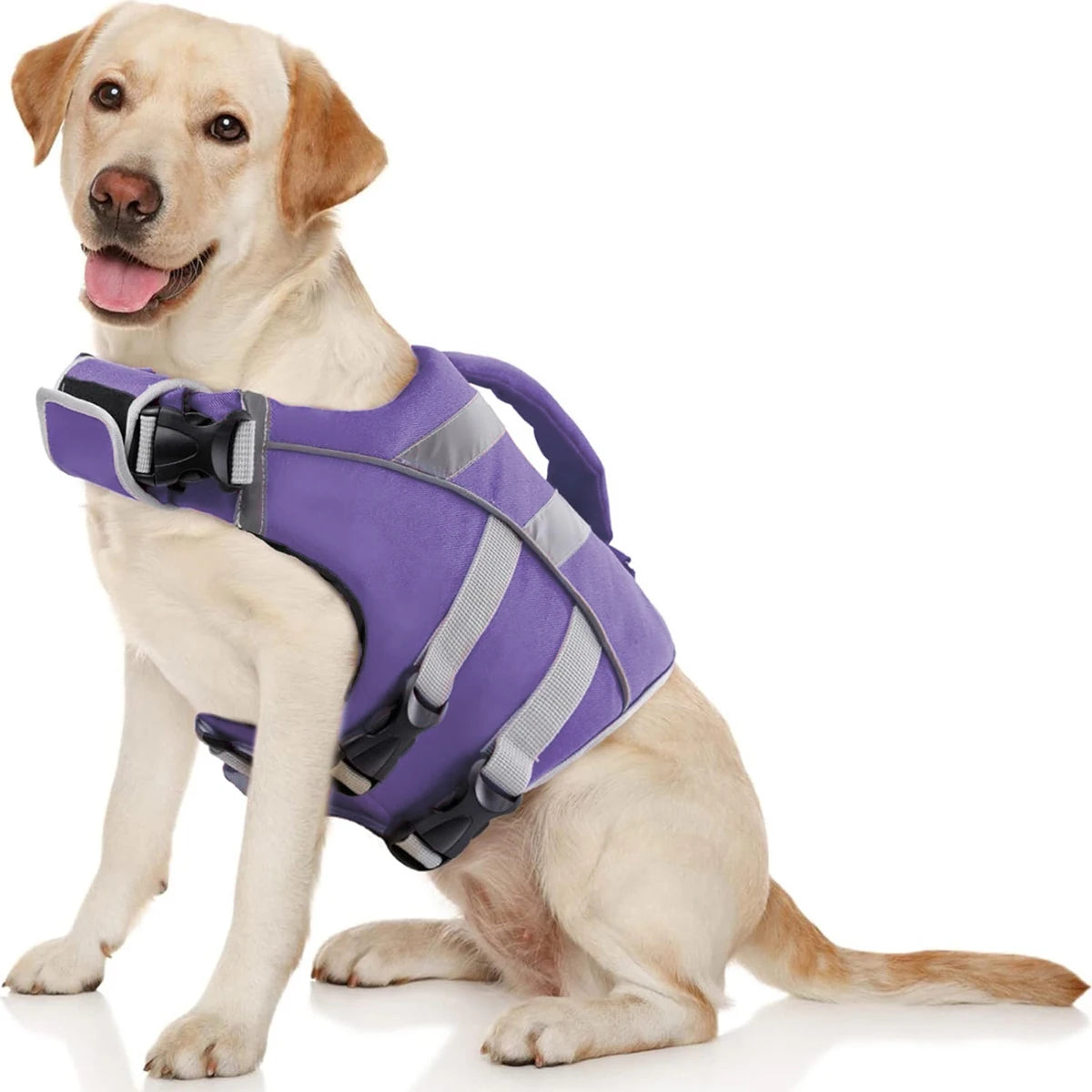 Premium Dog Life Jackets with Reflective Stripes