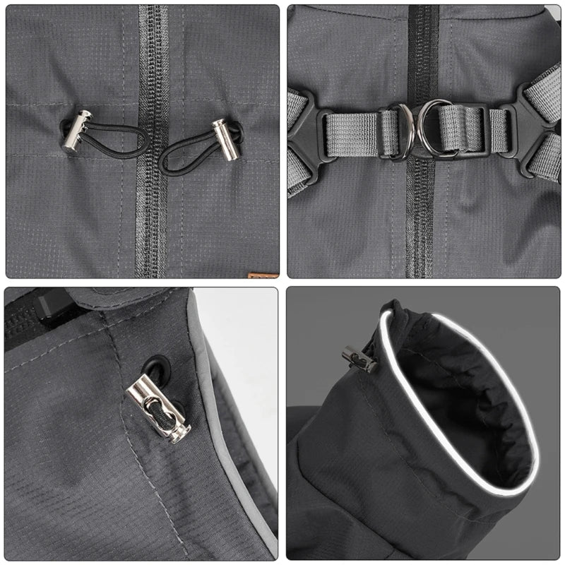 Waterproof Coat with Harness