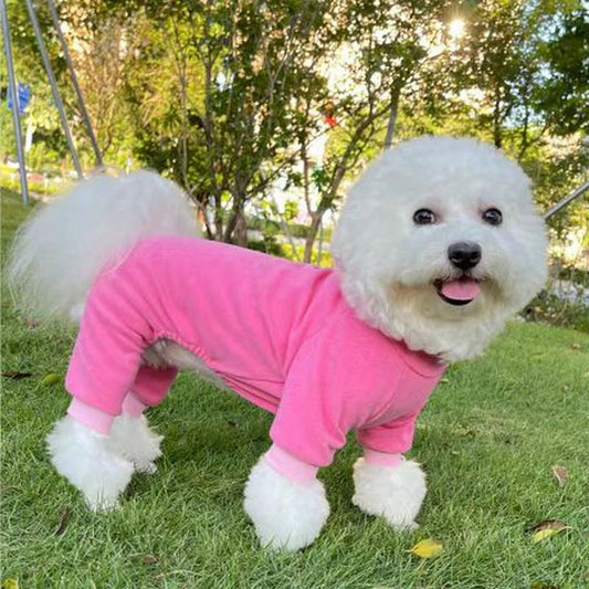 Soft Warm Dog Jumpsuits