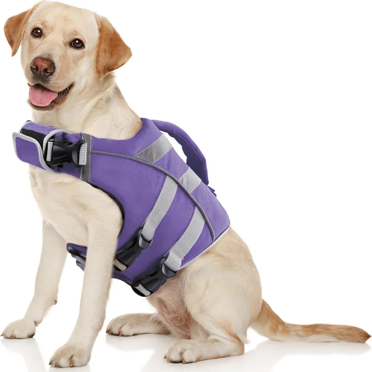 Premium Dog Life Jackets with Reflective Stripes
