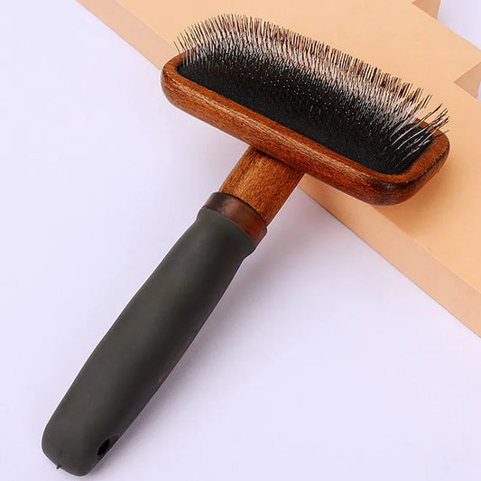 Wooden Dog Brush