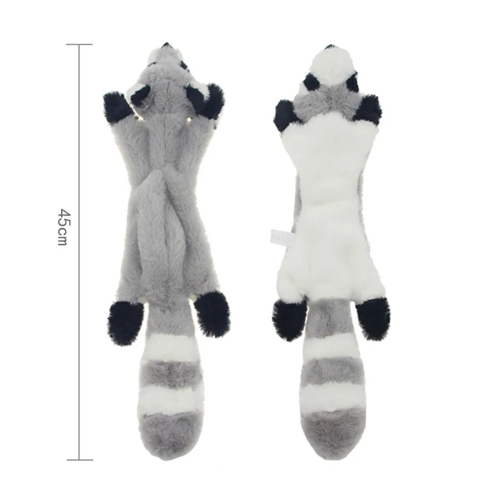 Woodland Creatures No Stuffing Squeaking Animal Toy