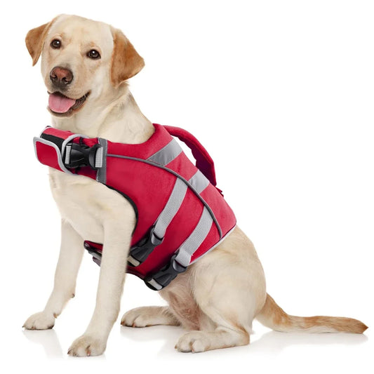 Premium Dog Life Jackets with Reflective Stripes