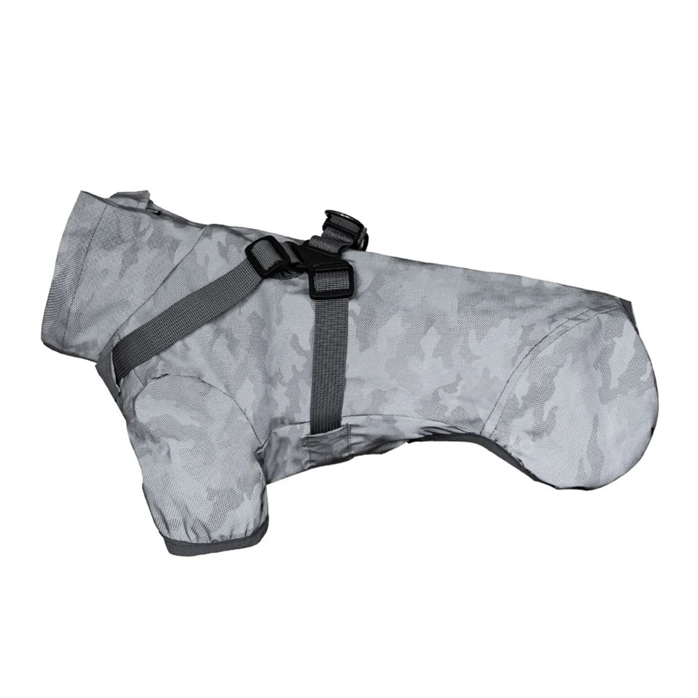 Waterproof Rain Jacket with Harness